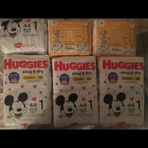 Size 1 diapers